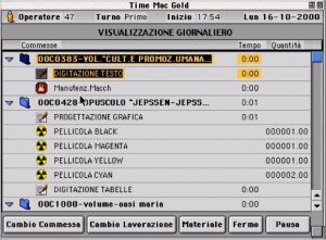 TIME MAC – RILEVAZIONE TEMPI NATIVA MAC