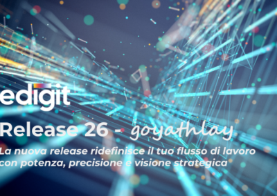 La nuova Release 26 – Edigit goyathlay